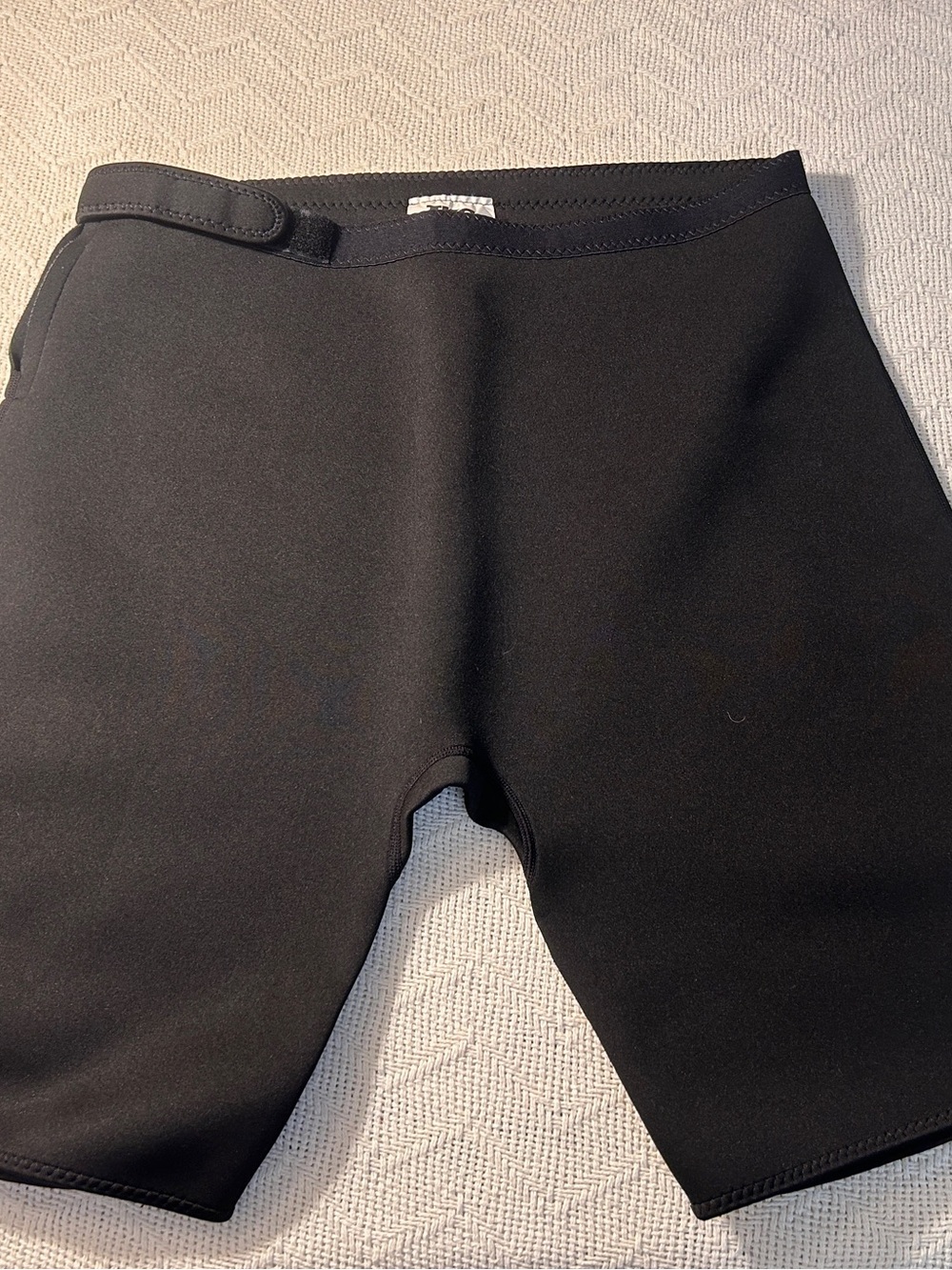 Men's Black Neoprene Deep Diving Surf Shorts - XL